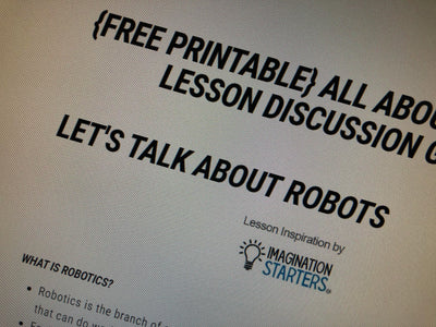 {FREE DISCUSSION GUIDE}  All About Robots