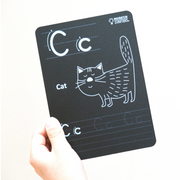 Alphabet Flash Card Set 5” x 7” Chalkboard Flash Cards