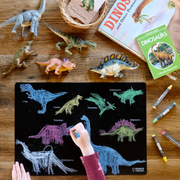 Dinosaur 12” x 17” Chalkboard Placemat