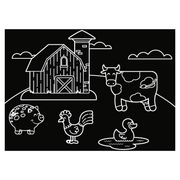 Mini Farm Jungle - Minimat Coloring Kit Farm & Jungle
