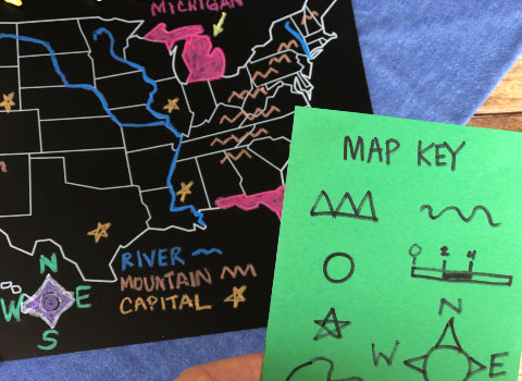 Map Key For Kids