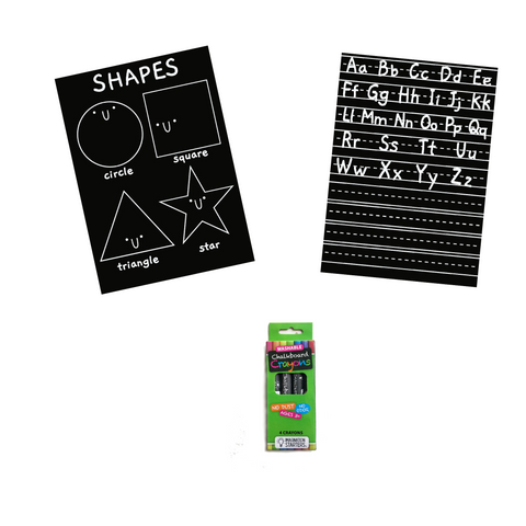 4 pack- Minimat Chalkboard sets- 4 great sets at a special price