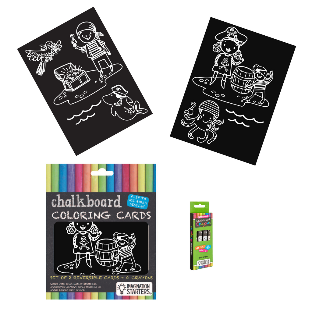 Mini Pirates- Minimat Coloring Kit Pirates –