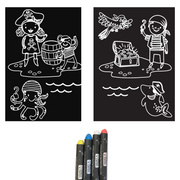 Mini Pirates- Minimat Coloring Kit Pirates