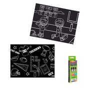 Football Travel Mat Set