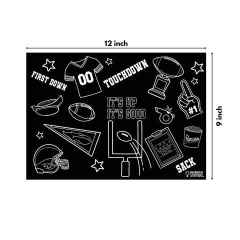 Football Travel Mat Set