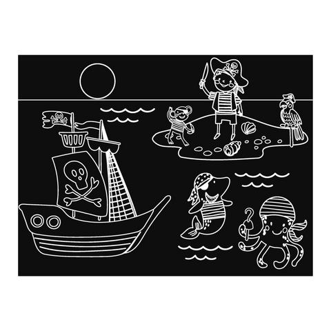 Pirates Travel Mat Set