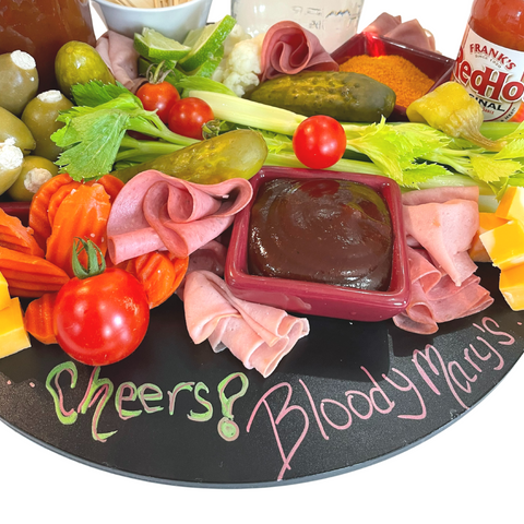 Inspire Chalkboard Buffet Board- great for charcuterie, outdoor dining, entertaining