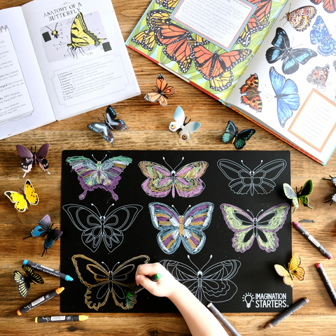 Butterfly 12” x 17” Chalkboard Placemat