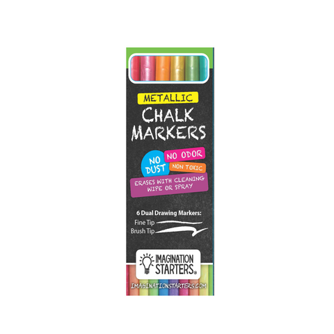 Metallic Chalk Markers Set 6