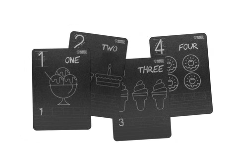 Numbers Flash Card Set 5” x 7” • 1-20
