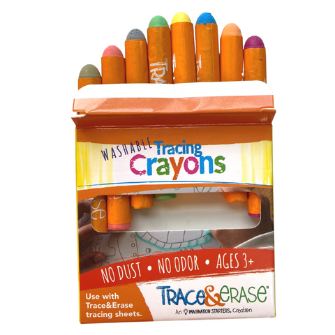 Trace Erase Crayons Set of 8